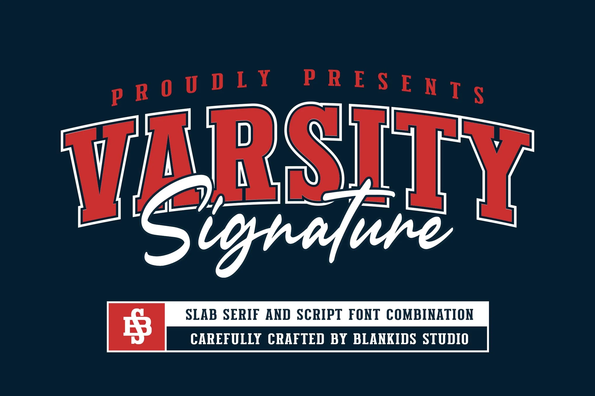 Varsity Signature - 大学字体组合-光子波动网 | 专业WordPress修复服务,全球范围,快速响应