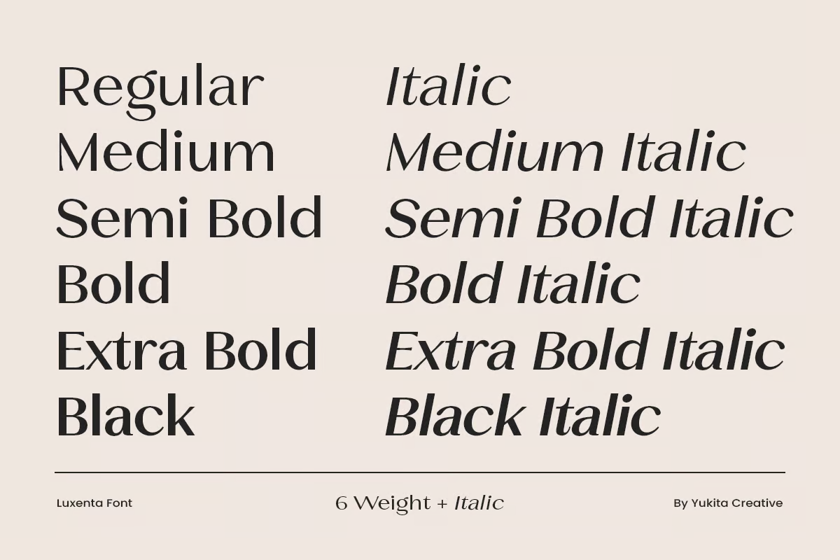 Image [2]-Luxenta - Elegant Sans Serif - Photon Flux | Servicio profesional de reparación de WordPress, en todo el mundo, ¡rápida respuesta!