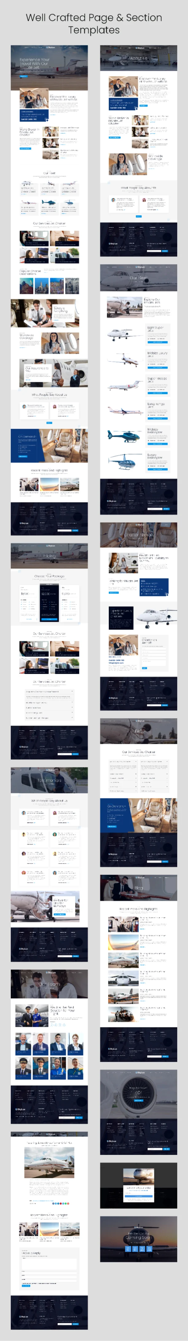 Image [1] - Skylux - Private Jet & Charter Company Elementor Template Pack - Photonwave.com | Servicio profesional de reparación de WordPress, alcance global, respuesta rápida