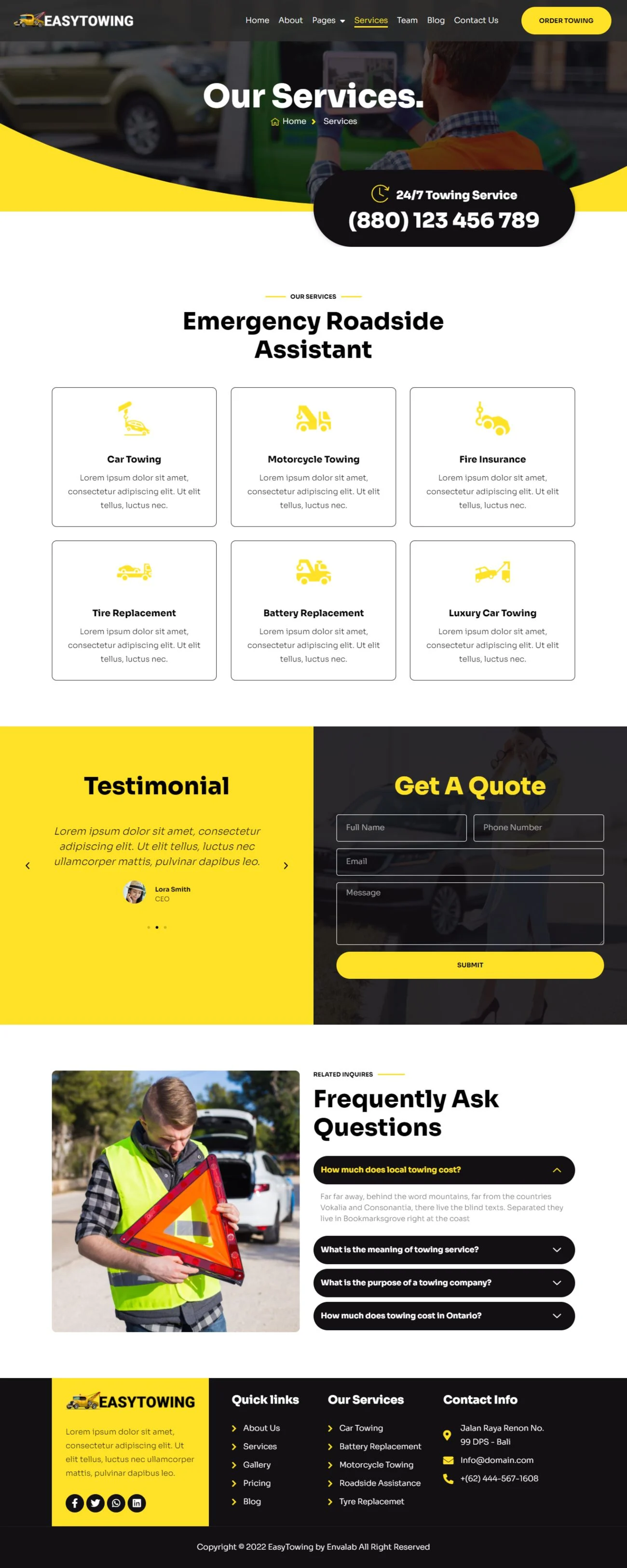图片[2]-EasyTowing – 紧急拖车服务 Elementor 模板套件-光子波动网 | 专业WordPress修复服务，全球范围，快速响应