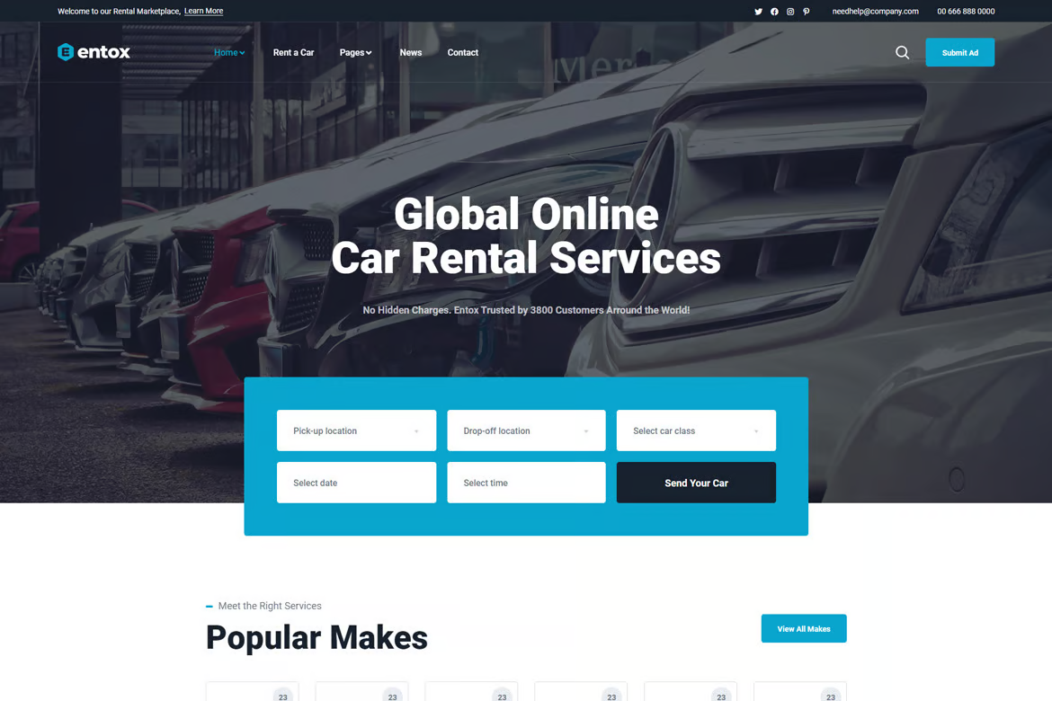 图片[2]-Entox – 汽车租赁市场 Elementor 模板套件-光子波动网 | 专业WordPress修复服务，全球范围，快速响应