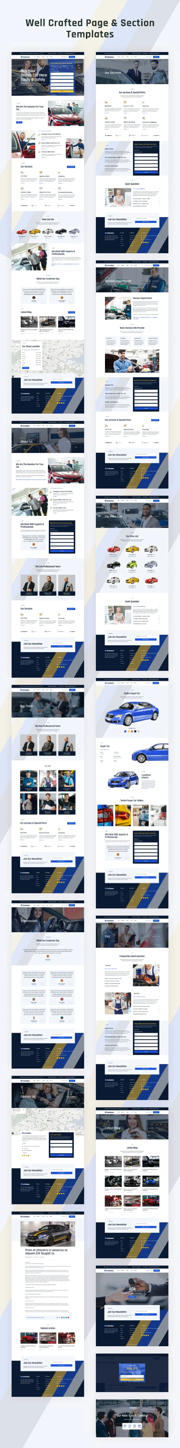 图片[2]-CarDealerz – 汽车经销商与汽车商店 Elementor 模板套件-光子波动网 | WordPress教程、Elementor教程与故障修复