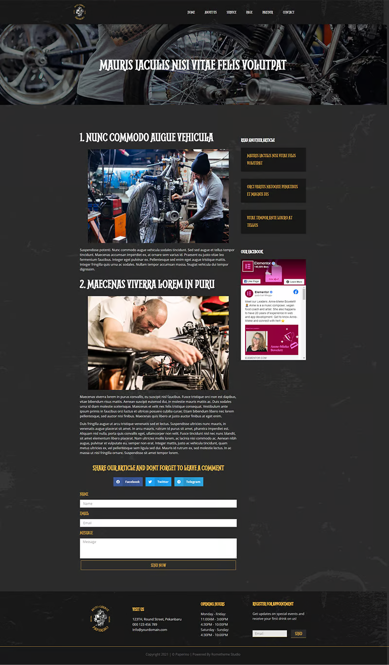 图片[2]-Paperino Garage – 机械维修 Elementor 模板套件-光子波动网 | 专业WordPress修复服务，全球范围，快速响应