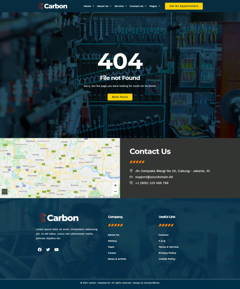图片[1]-Carbon – 汽车服务 Elementor 模板套件-光子波动网 | 专业WordPress修复服务，全球范围，快速响应