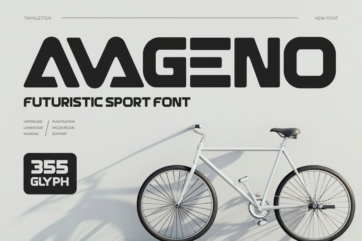 Avageno - 未来感字体-光子波动网 | 专业WordPress修复服务，全球范围，快速响应