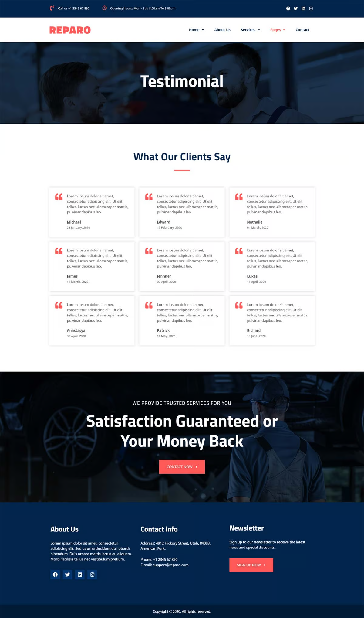 Image [3] - Reparo - Automotive Service Elementor Template Kit - Photon Fluctuation Network | Professional WordPress Repair Service, Global Reach, Fast Response