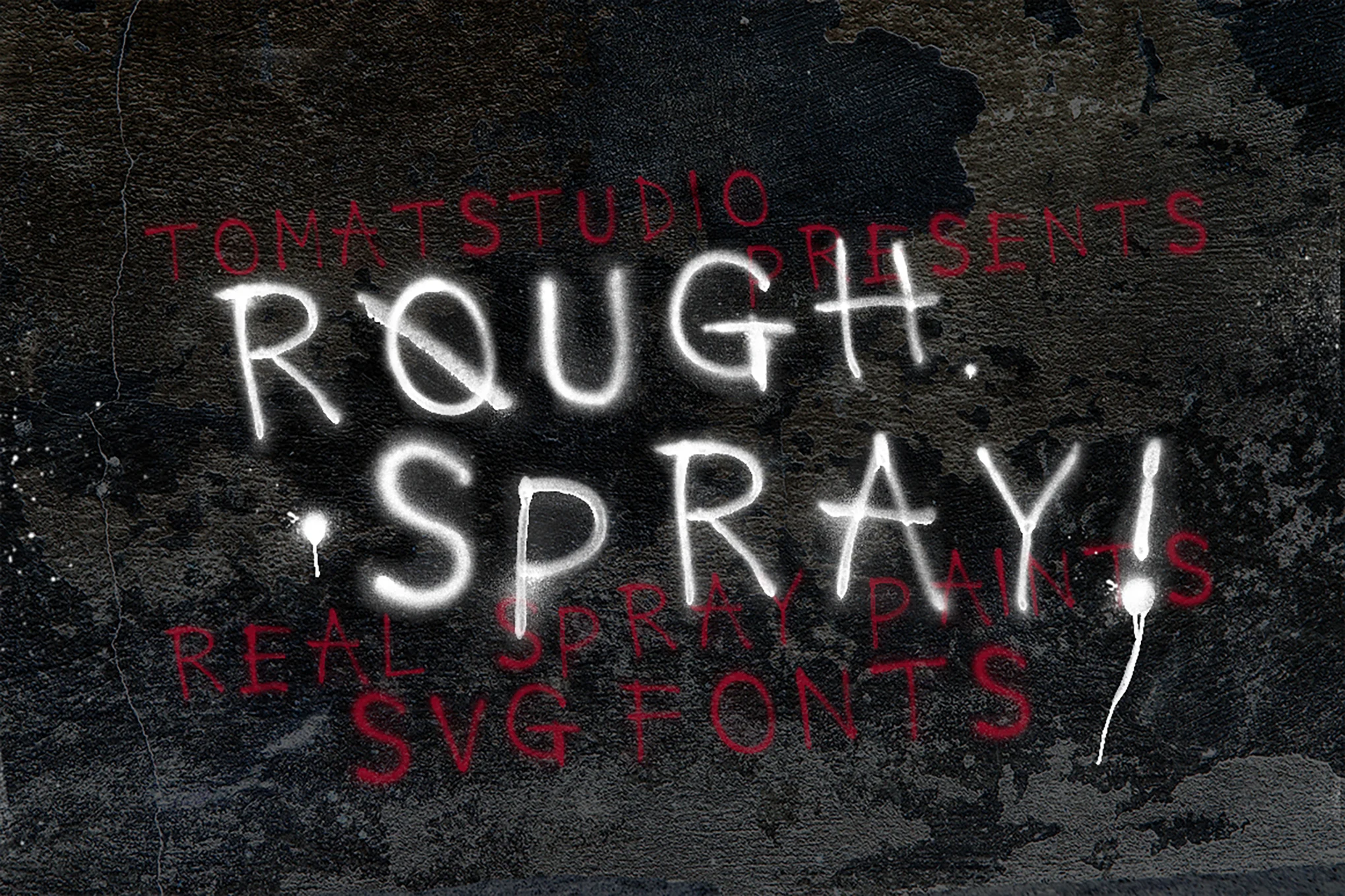 Rough Spray SVG Fonts - Photon Volatility｜プロのWordPress修理サービス！