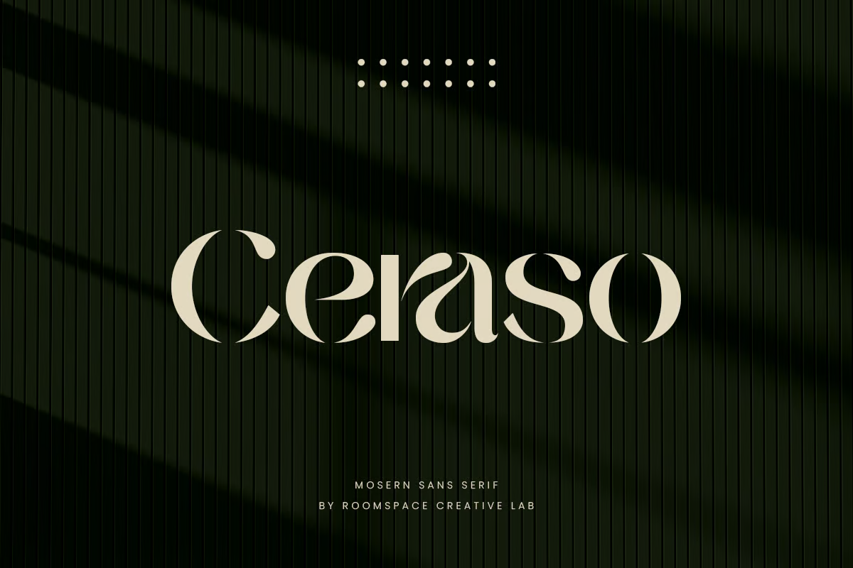 Ceraso - 优雅品牌徽标字体-光子波动网 | 专业WordPress修复服务,全球范围,快速响应