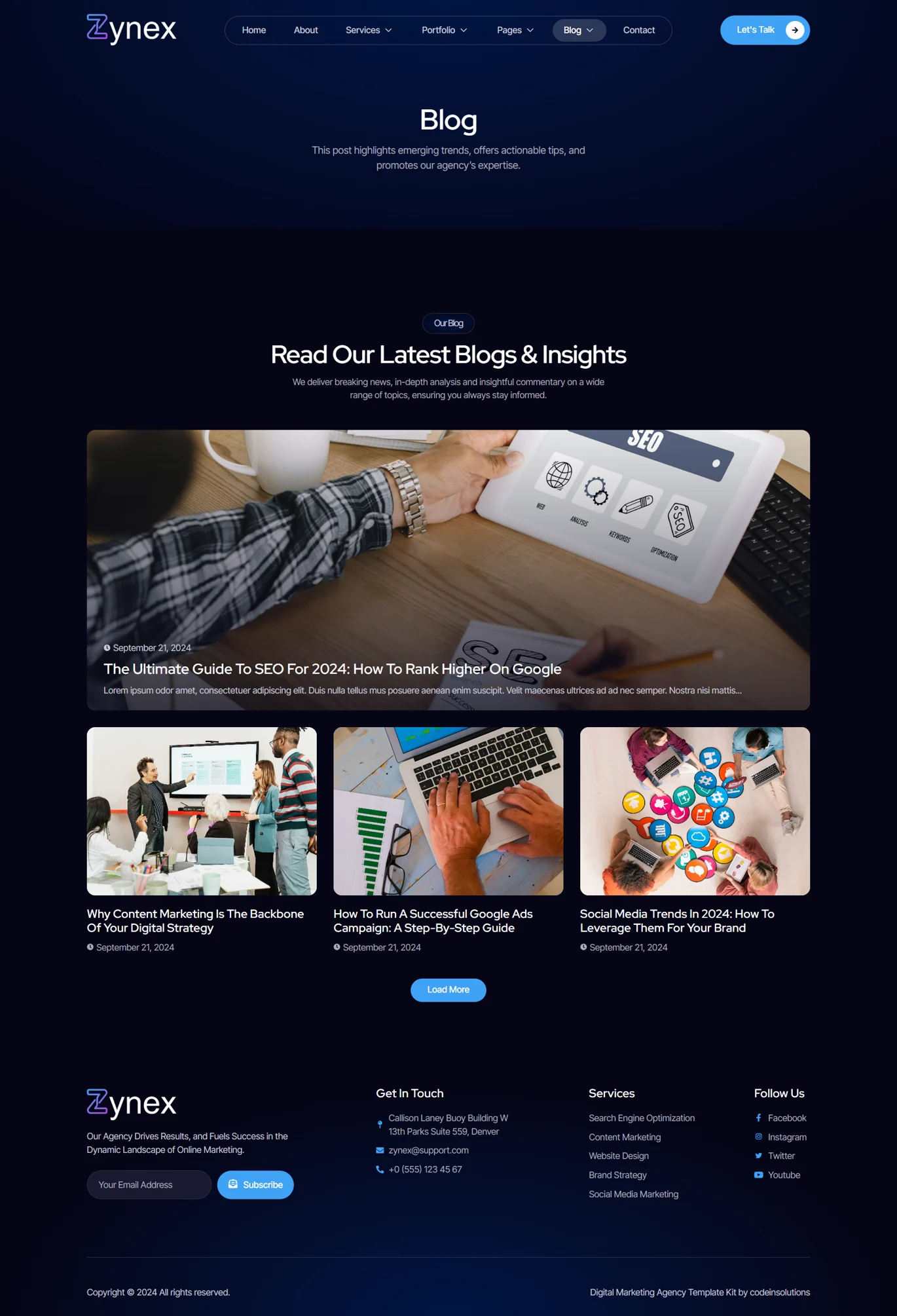 图片[2]-Zynex – 数字营销机构 Elementor 模板套件-光子波动网 | 专业WordPress修复服务，全球范围，快速响应