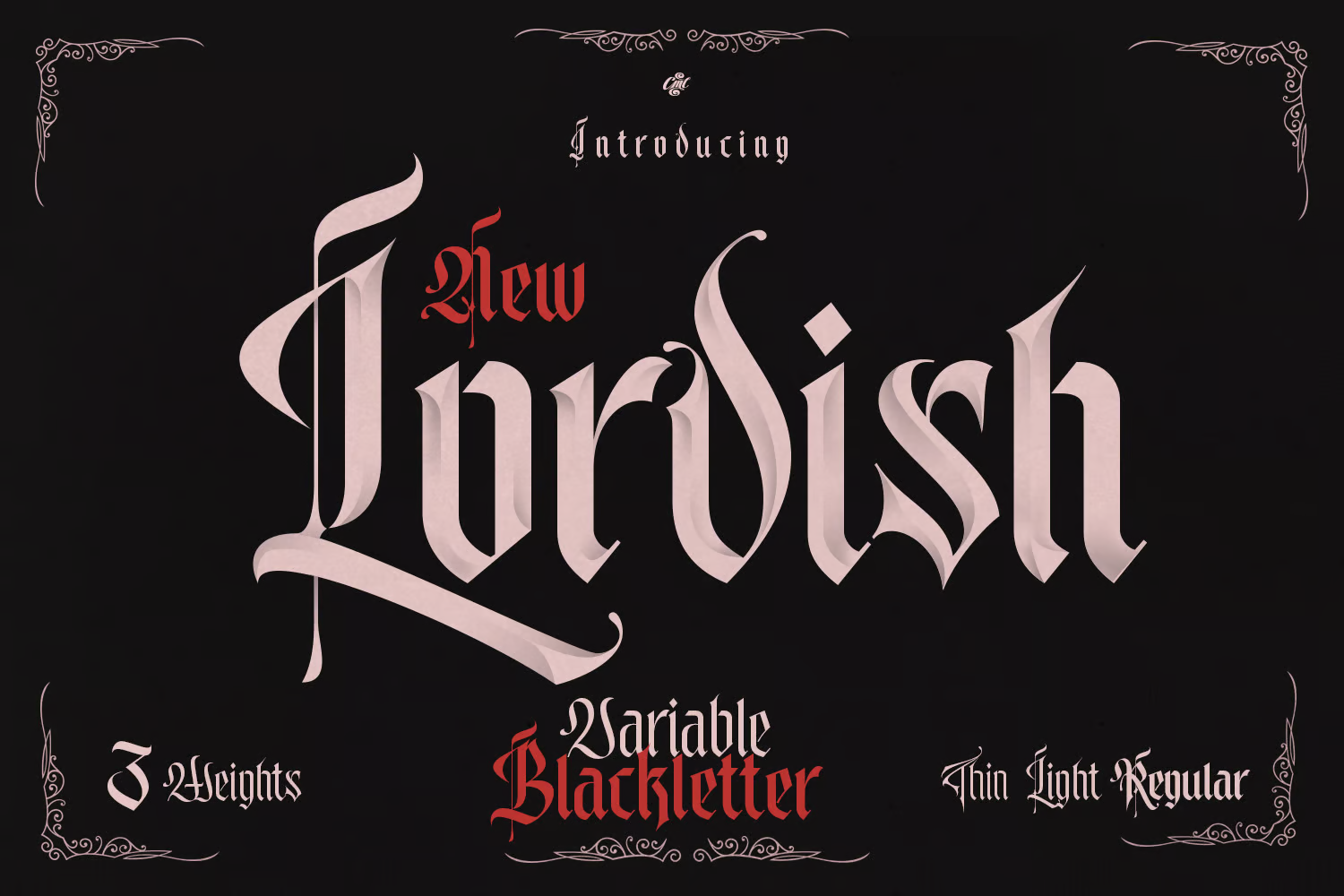 Lordish Blackletter - 字体-光子波动网 | 专业WordPress修复服务,全球范围,快速响应