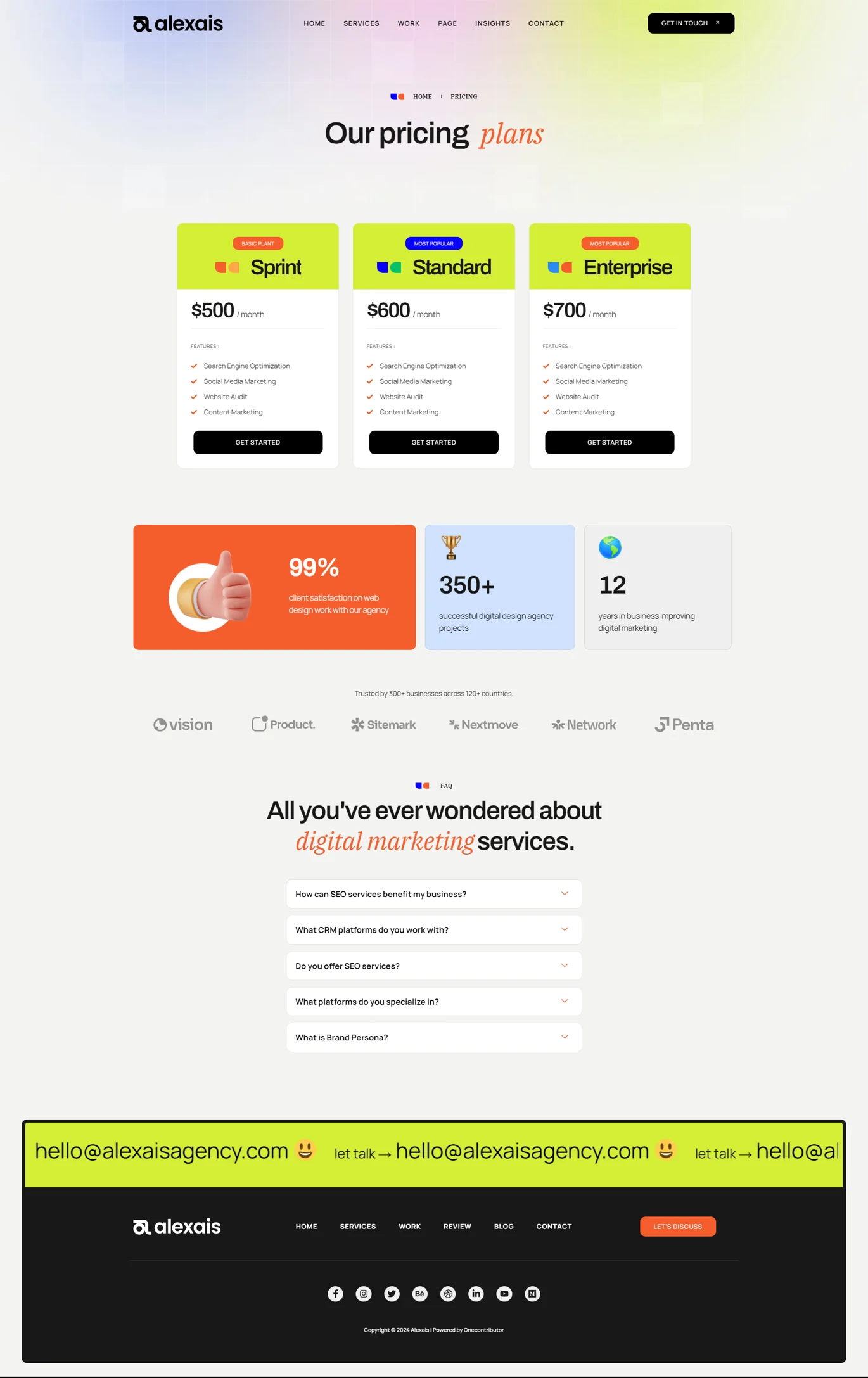 图片[2]-Alexais – 数字营销代理机构 Elementor 模板套件-光子波动网 | 专业WordPress修复服务，全球范围，快速响应
