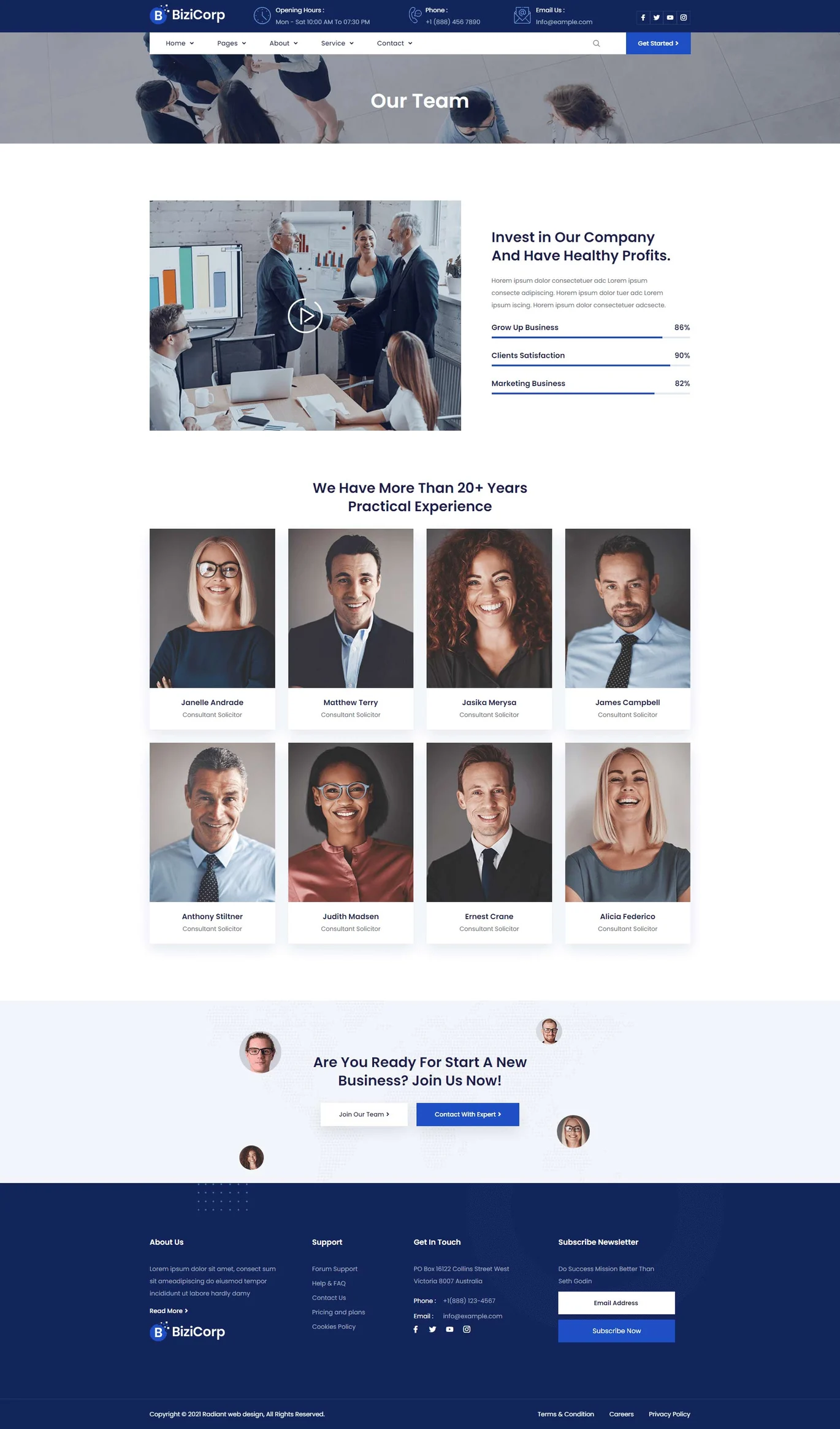 图片[2]-BiziCorp – 商业咨询 Elementor 模板套件-光子波动网 | 专业WordPress修复服务，全球范围，快速响应