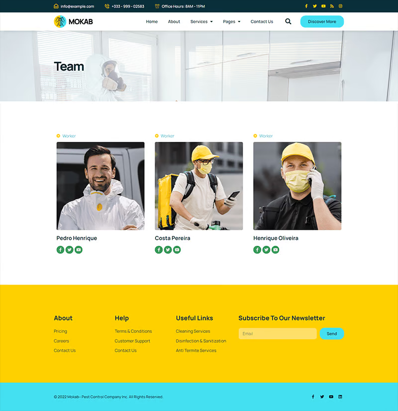 Image [1] - Mokab - Pest Control Service Elementor Pro Template Pack - Photon Fluctuation Network | Professional WordPress Repair Service, Global Reach, Fast Response