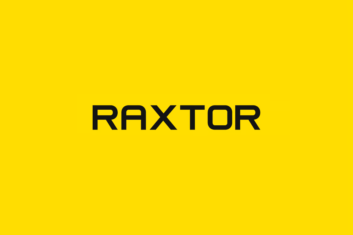 RAXTOR - Display/Headline/Logo Fonts - Photon Flux Network | Professional WordPress repair service, worldwide, fast response