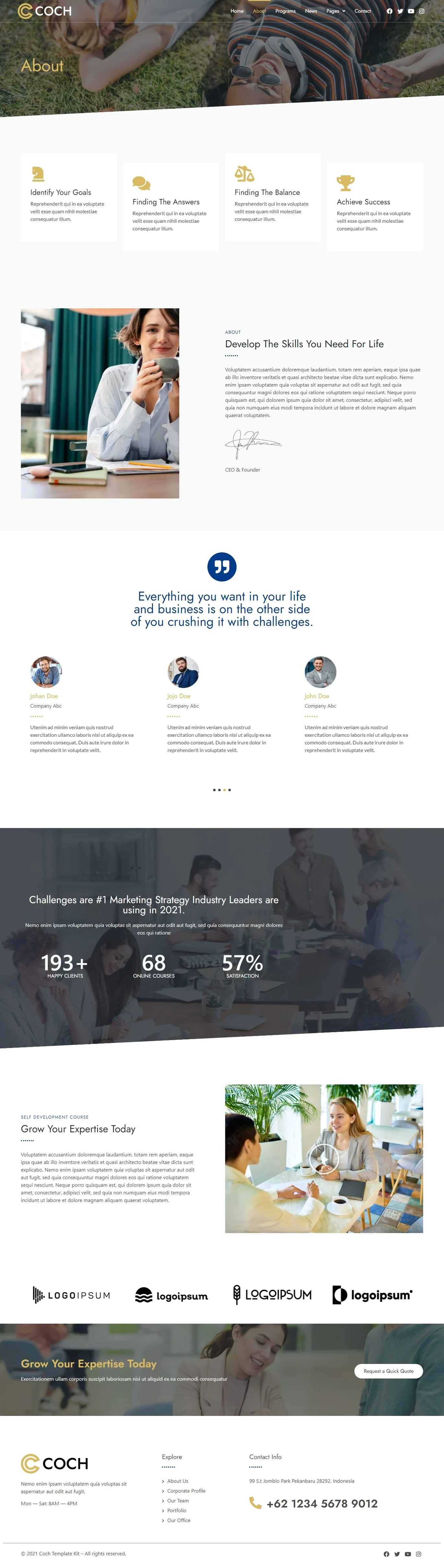 Image [1] - Coch - Business Coach Elementor Template Pack - Photon Fluctuation Network | Professional WordPress Repair Service, Global Reach, Fast Response