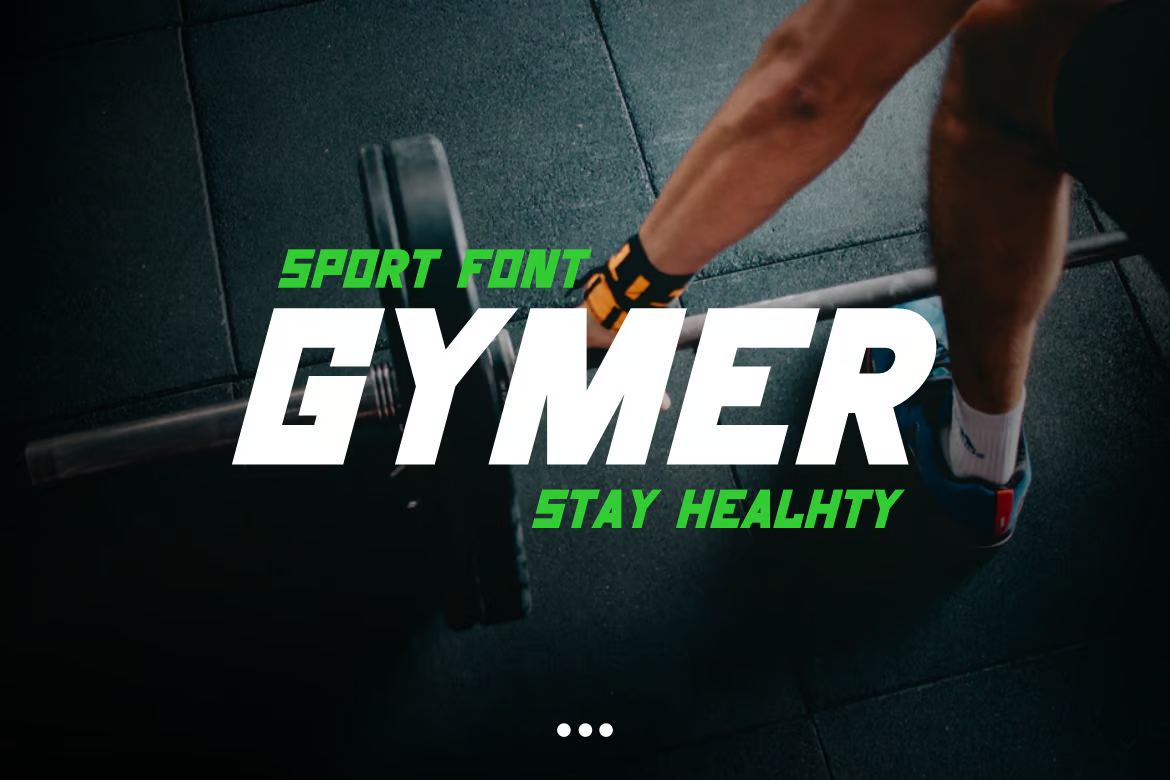 Gymer Sport 字体-光子波动网 | 专业WordPress修复服务，全球范围，快速响应