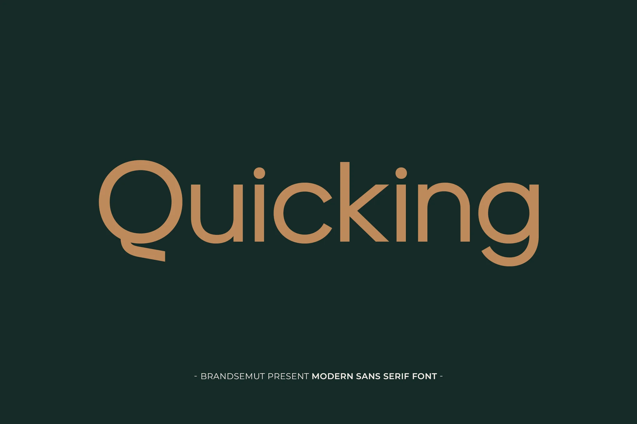 Quicking - 现代无衬线字体-光子波动网 | 专业WordPress修复服务,全球范围,快速响应
