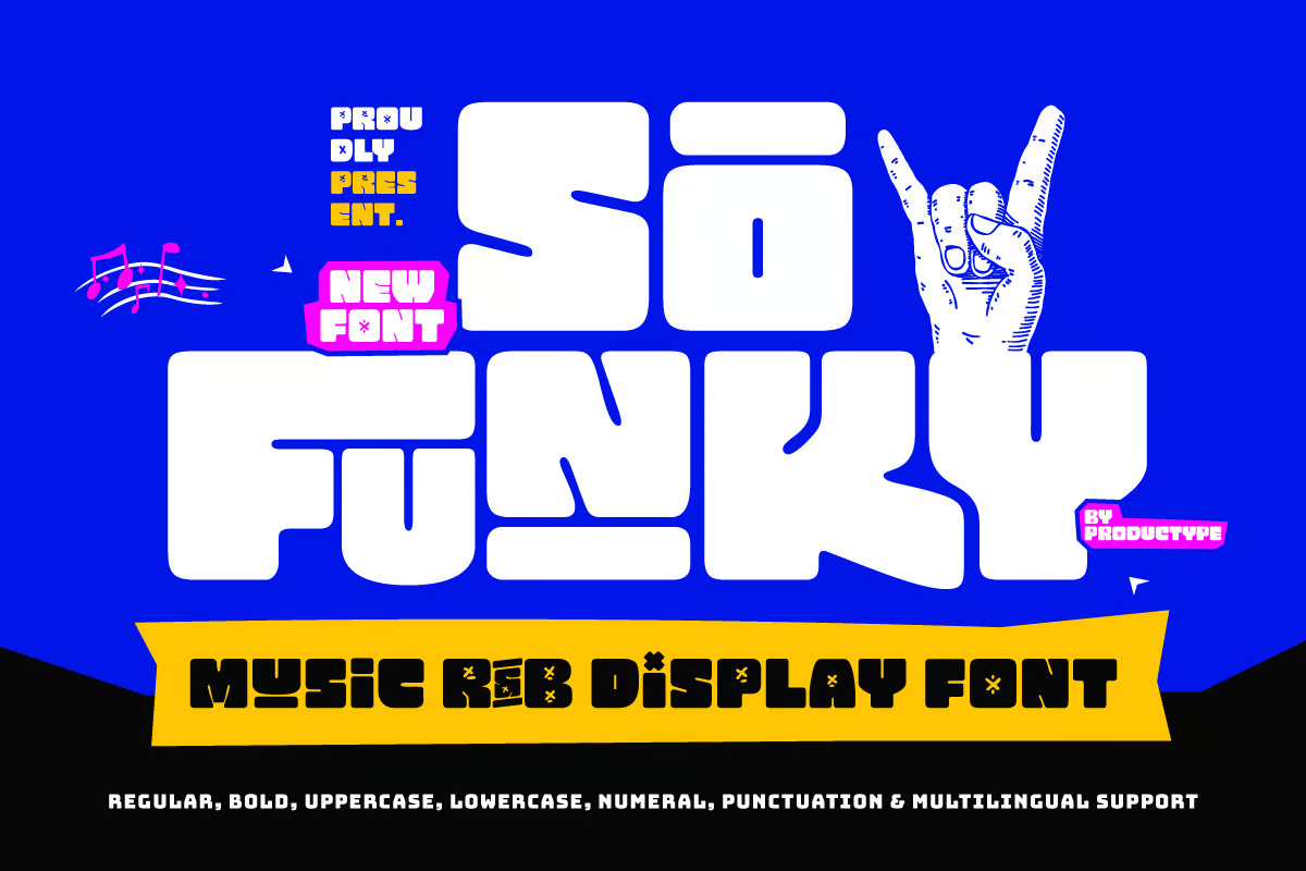 Sofunky - Music Display Fonts - Photon Flux | Professional WordPress repair service, global reach, fast response
