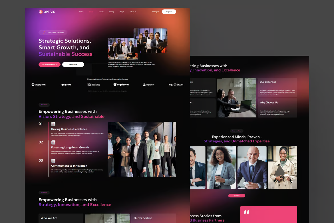 图片[3]-Optivis – 咨询与商业顾问 Elementor 模板套件-光子波动网 | 专业WordPress修复服务，全球范围，快速响应