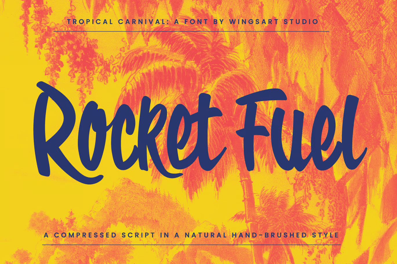 Image [2] - Tropical Carnival - Sunny Handwritten Brush Lettering Font - Photon Flux | Service professionnel de réparation de WordPress, dans le monde entier, réponse rapide !