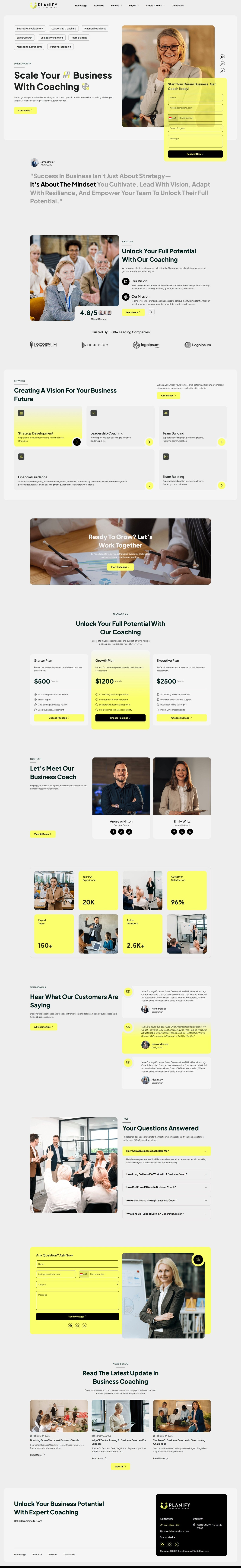Image [3] - Planify - Business Coach Elementor Template Suite - Photon Flux.com | Professional WordPress Repair Service, Global Reach, Fast Response