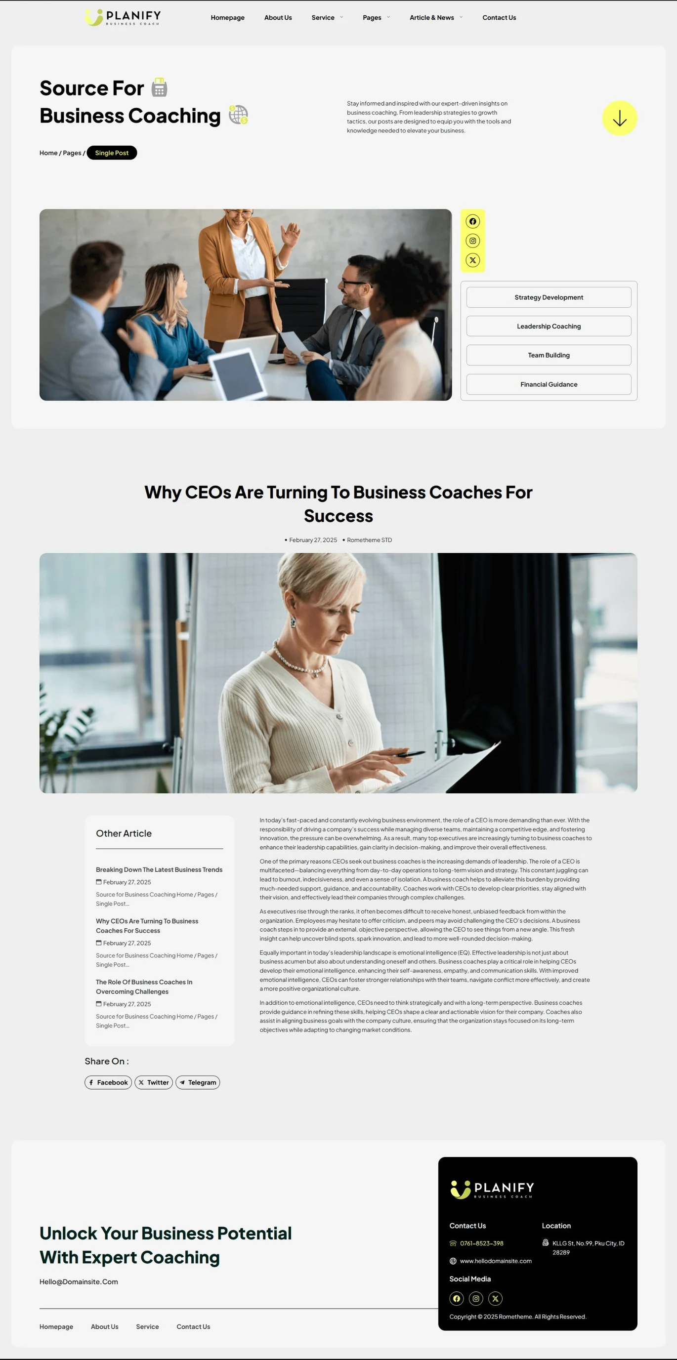 Image [2] - Planify - Business Coach Elementor Template Suite - Photon Flux.com | Professional WordPress Repair Service, Global Reach, Fast Response