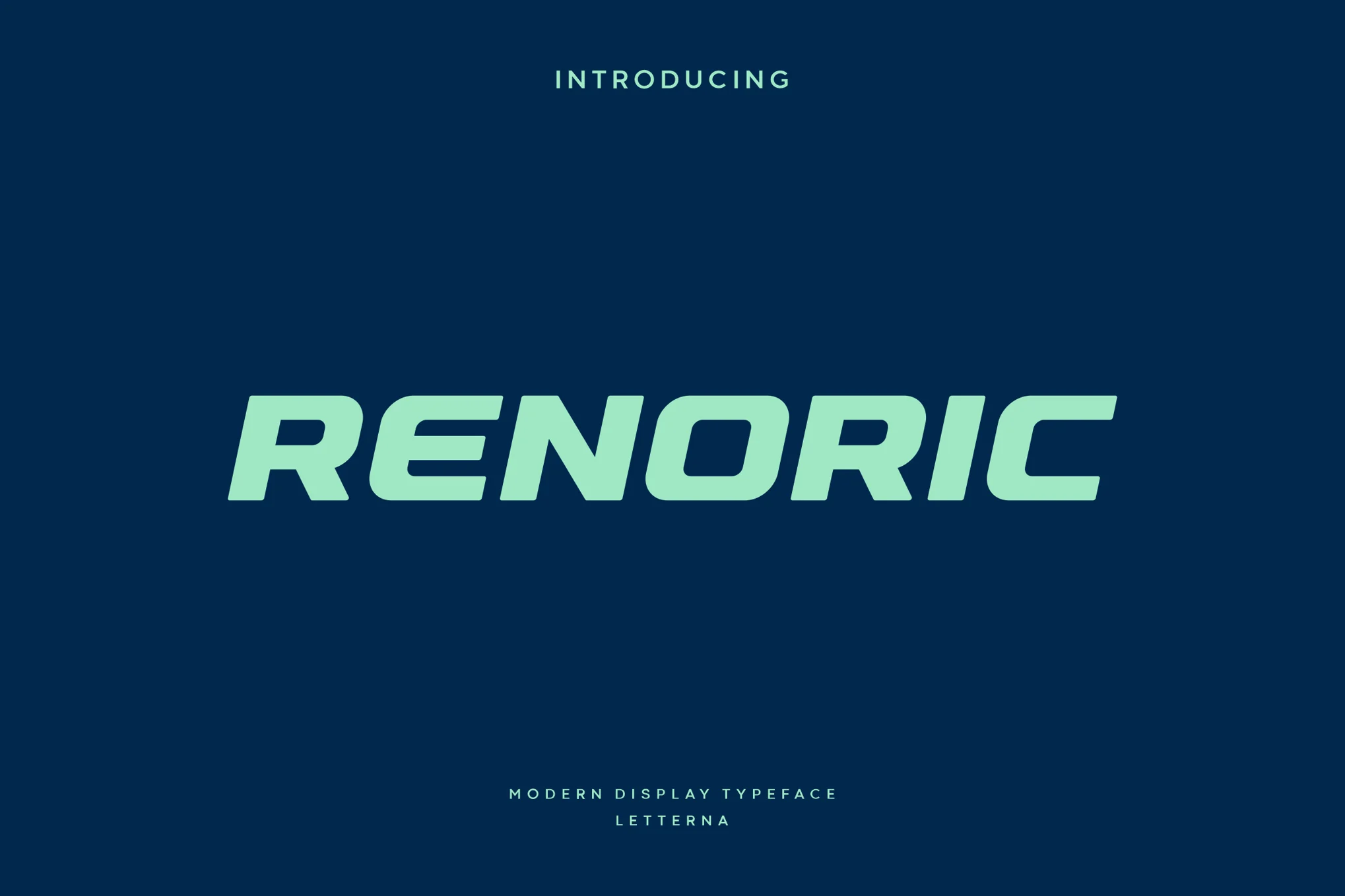 Renoric – 现代运动风格字体-光子波动网 | 专业WordPress修复服务,全球范围,快速响应