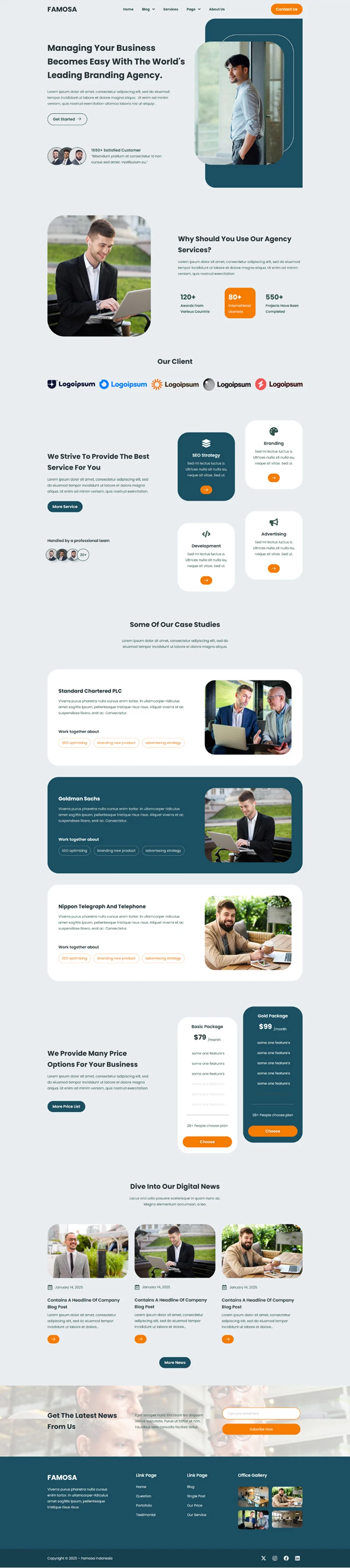 画像[3] - Famosa - デジタルマーケティングエージェンシー Elementor Template Suite - Photon Flux.com｜プロのWordPress修理サービス、グローバルリーチ、迅速な対応