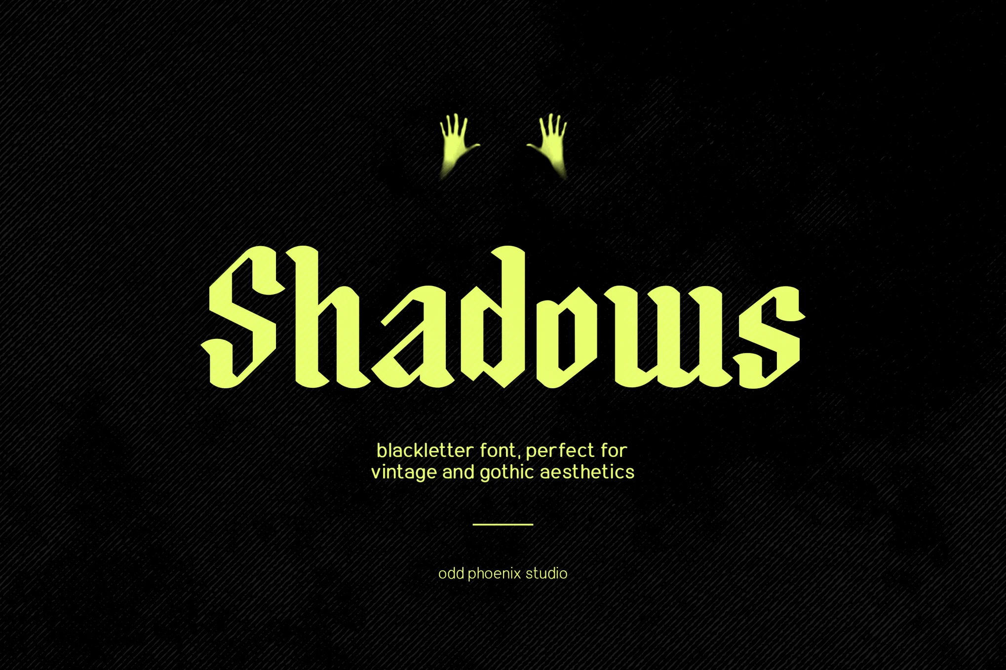 Shadows - Vintage Gothic Black Letter Font - Photon Flux | ¡Servicio profesional de reparación de WordPress, en todo el mundo, respuesta rápida!