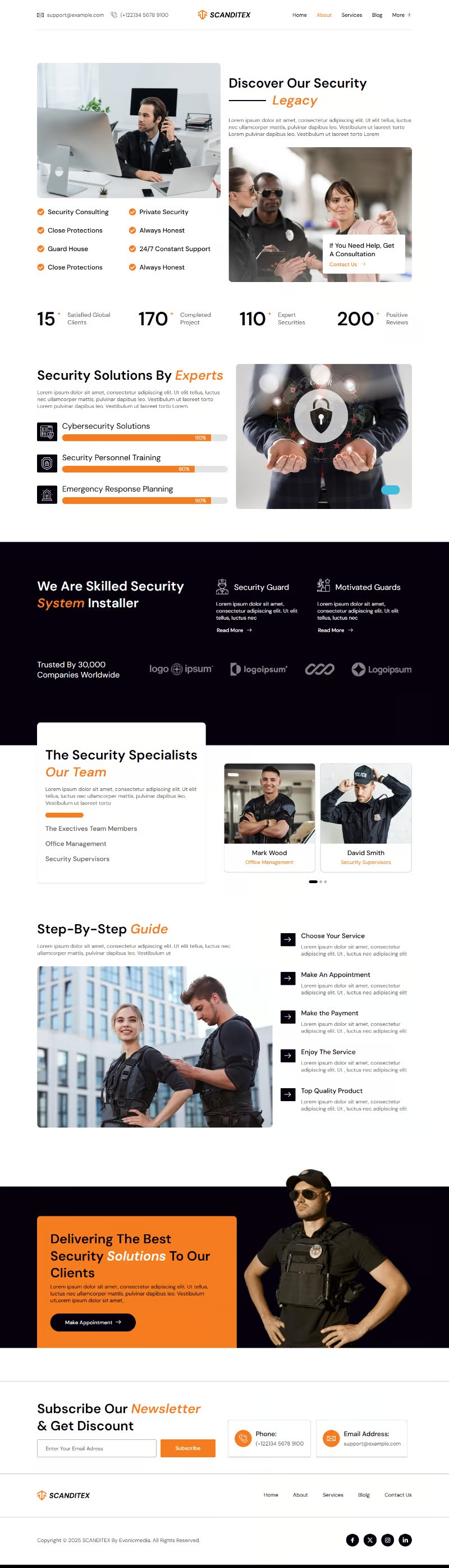 Image [2] - Scanditex - Security Agency & Bodyguard Service Elementor Template Suite - photonwave.com | Professional WordPress Repair Service, Worldwide, Fast Response