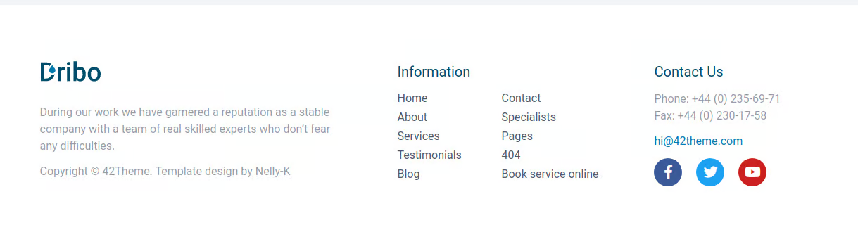 图片[3]-Dribo — 清洁公司 Elementor 模板套件-光子波动网 | 专业WordPress修复服务，全球范围，快速响应