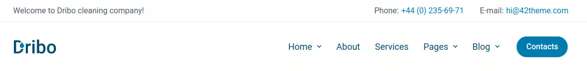图片[2]-Dribo — 清洁公司 Elementor 模板套件-光子波动网 | 专业WordPress修复服务，全球范围，快速响应