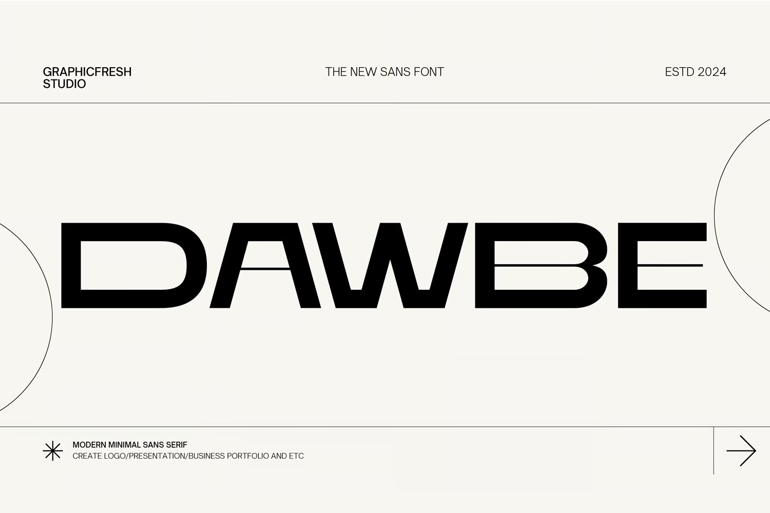 Dawbe - Modern Sans Serif Logo Fonts - photonwave.com | Professional WordPress repair service, global reach, fast response