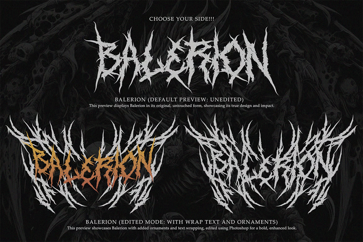 Image [2] - Vermithor - Fierce Black Metal Font - Photonwave.com | Professional WordPress repair service, worldwide, fast response!