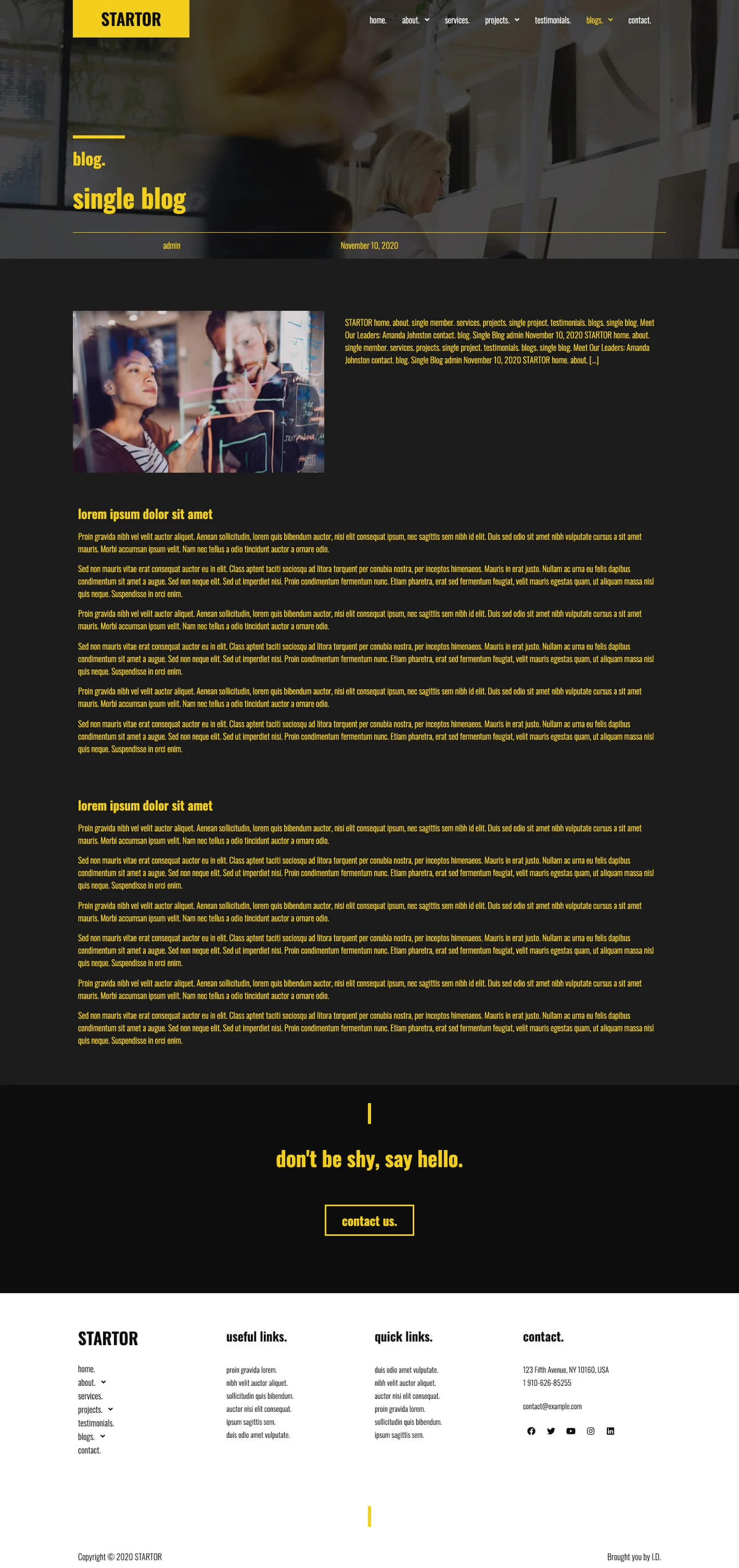 图片[2]-STARTOR | 机构与企业 Elementor 模板套件-光子波动网 | 专业WordPress修复服务，全球范围，快速响应