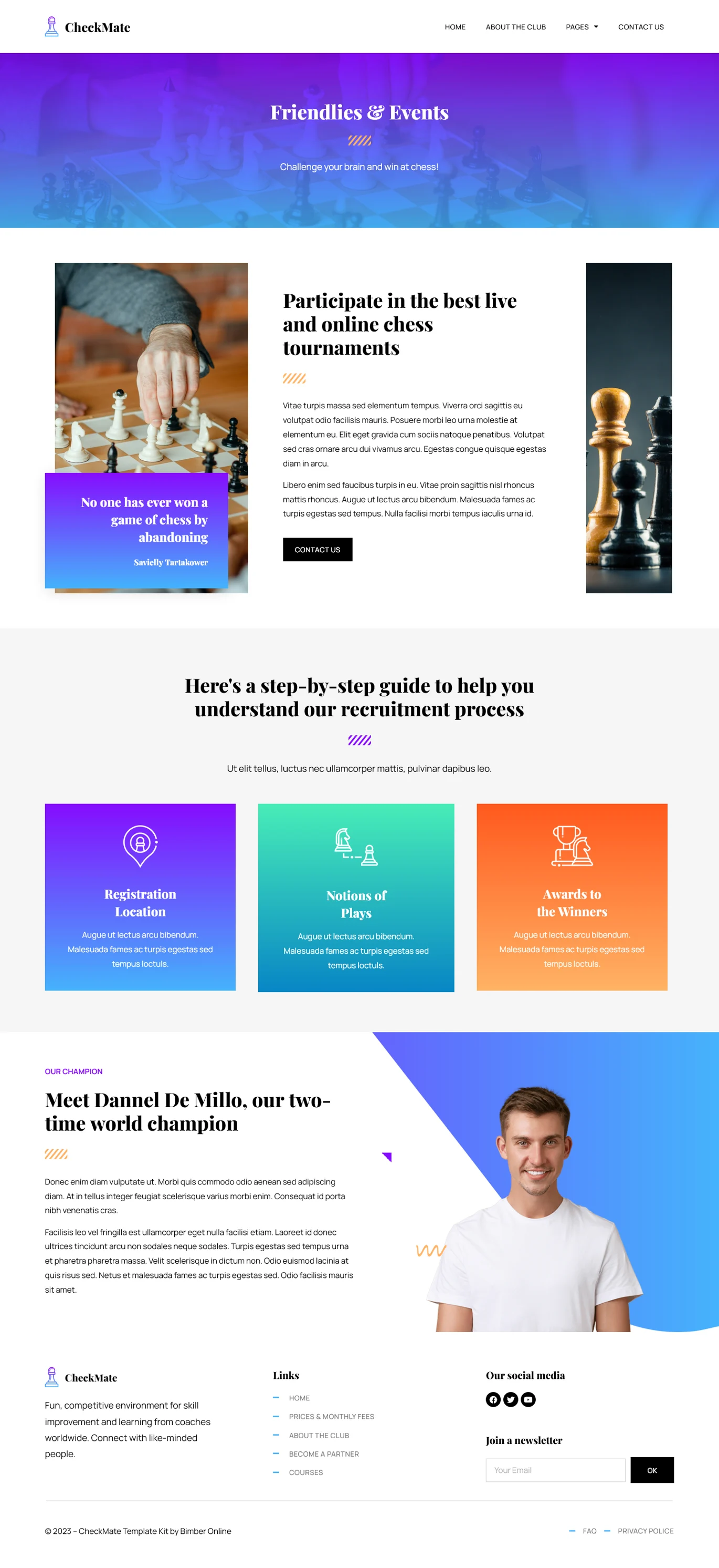 图片[2]-CheckMate – 国际象棋俱乐部与赛事 Elementor Pro 模板套件-光子波动网 | 专业WordPress修复服务，全球范围，快速响应