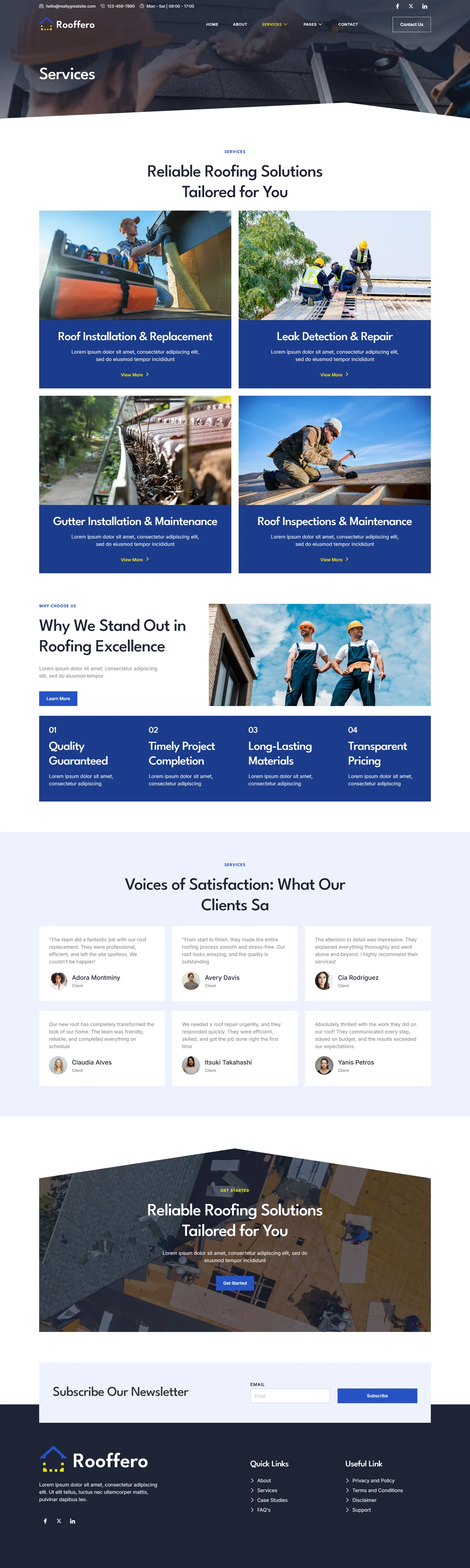 图片[2]-Rooffero – 屋顶服务 Elementor 模板套件-光子波动网 | 专业WordPress修复服务，全球范围，快速响应