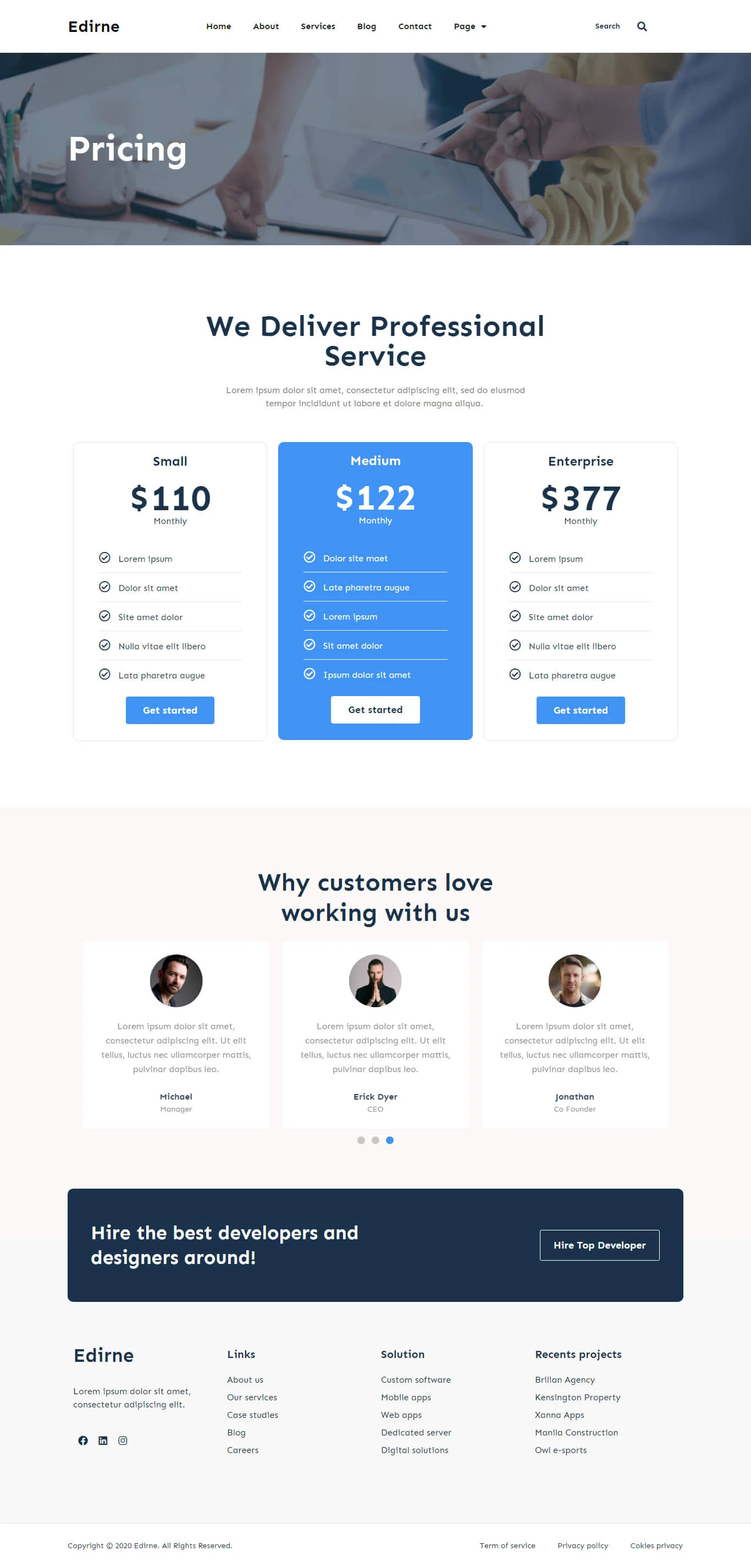 Edirne - 数字服务 Elementor 模板套件-光子波动网 | 专业WordPress修复服务,全球范围,快速响应