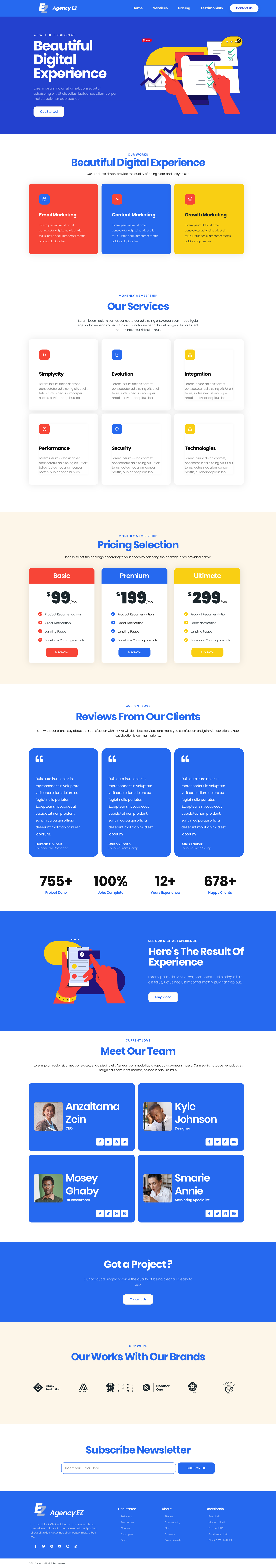 Image [2] - AgencyEz is a modern and professional Elementor Pro template package - Photonwave.com | Professional WordPress Repair Service, Worldwide, Fast Response