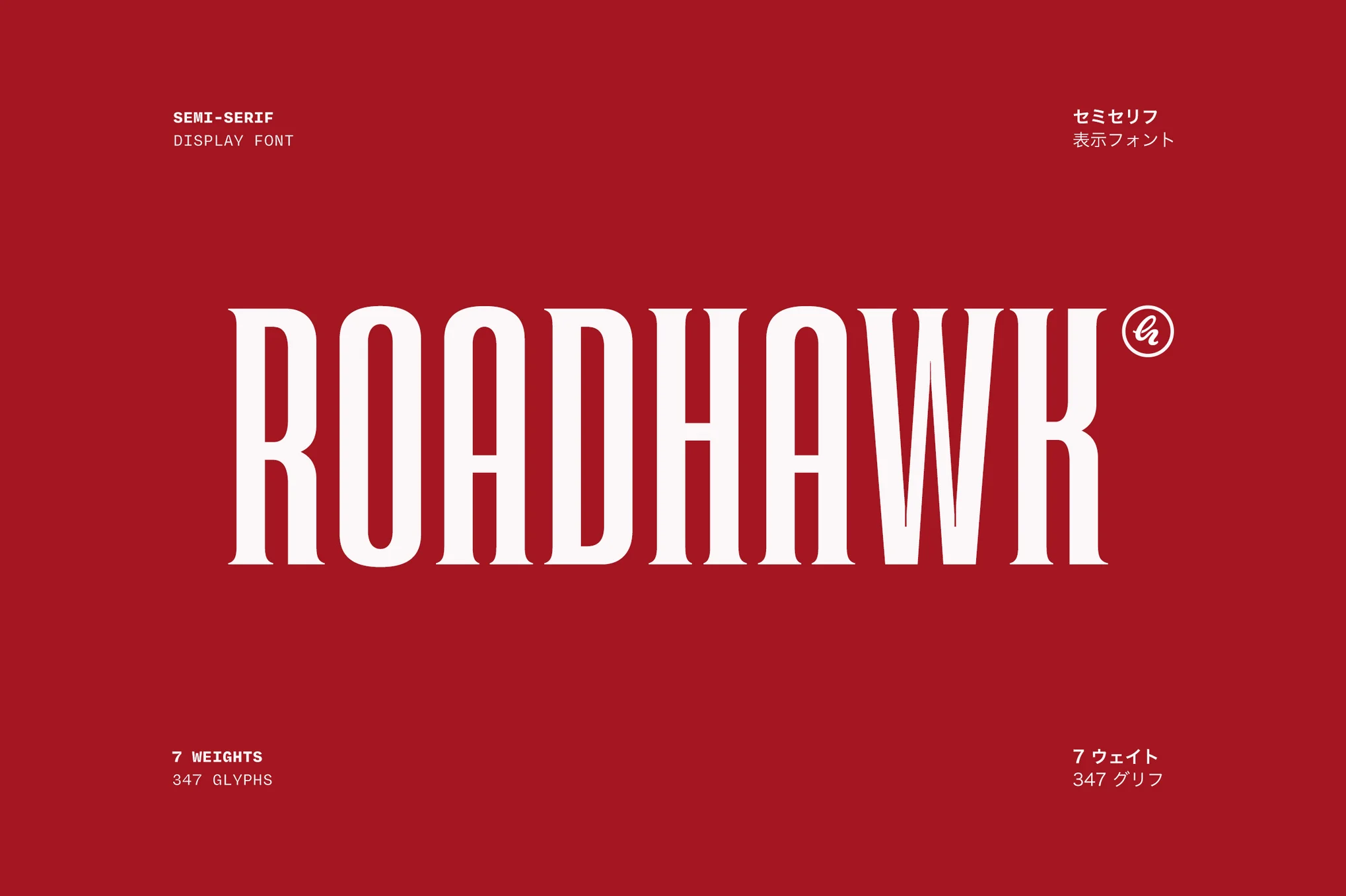 Roadhawk-字体-光子波动网 | 专业WordPress修复服务,全球范围,快速响应