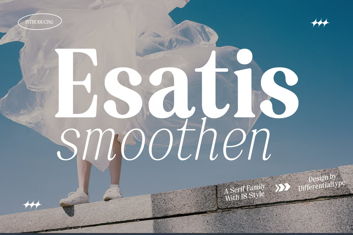 Esatis Smoothen - 衬线字体家族-光子波动网 | 专业WordPress修复服务,全球范围,快速响应