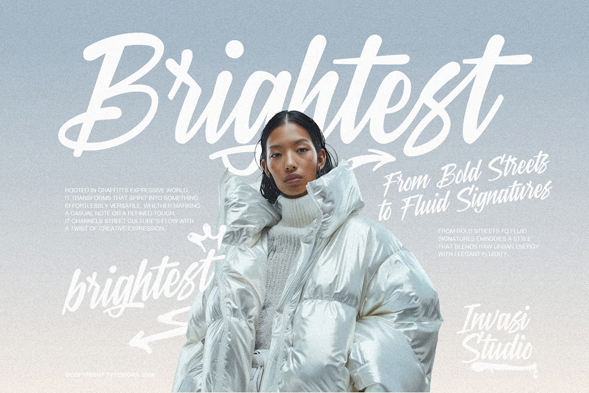Brightest - 涂鸦签名字体-光子波动网 | 专业WordPress修复服务，全球范围，快速响应