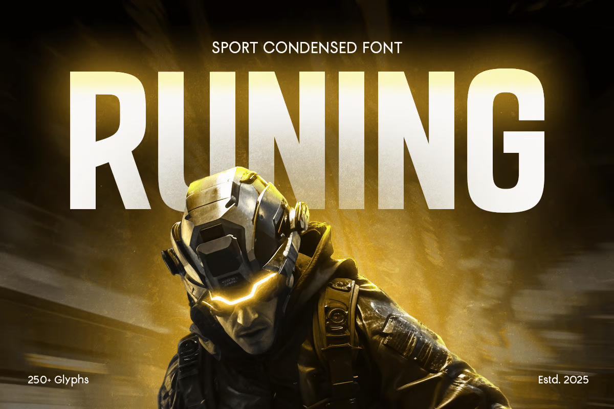 Runing - 体育紧凑字体-光子波动网 | 专业WordPress修复服务,全球范围,快速响应