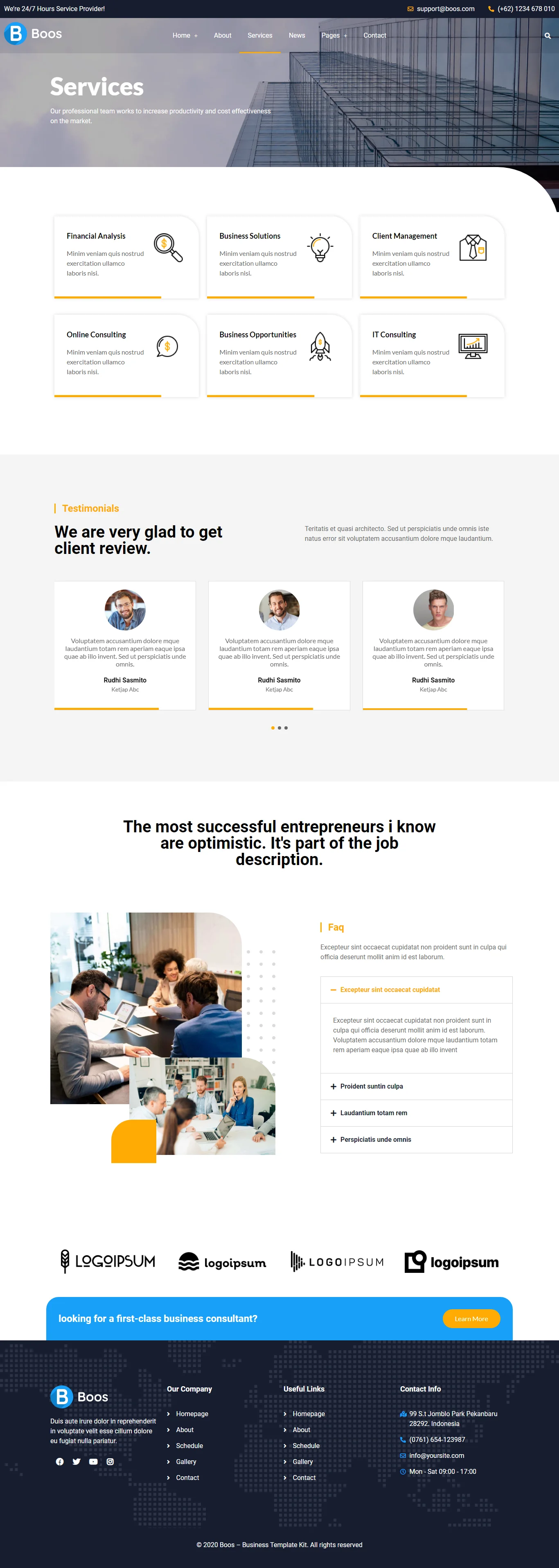 图片[3]-Boos – 商业 Elementor 模板包-光子波动网 | 专业WordPress修复服务，全球范围，快速响应