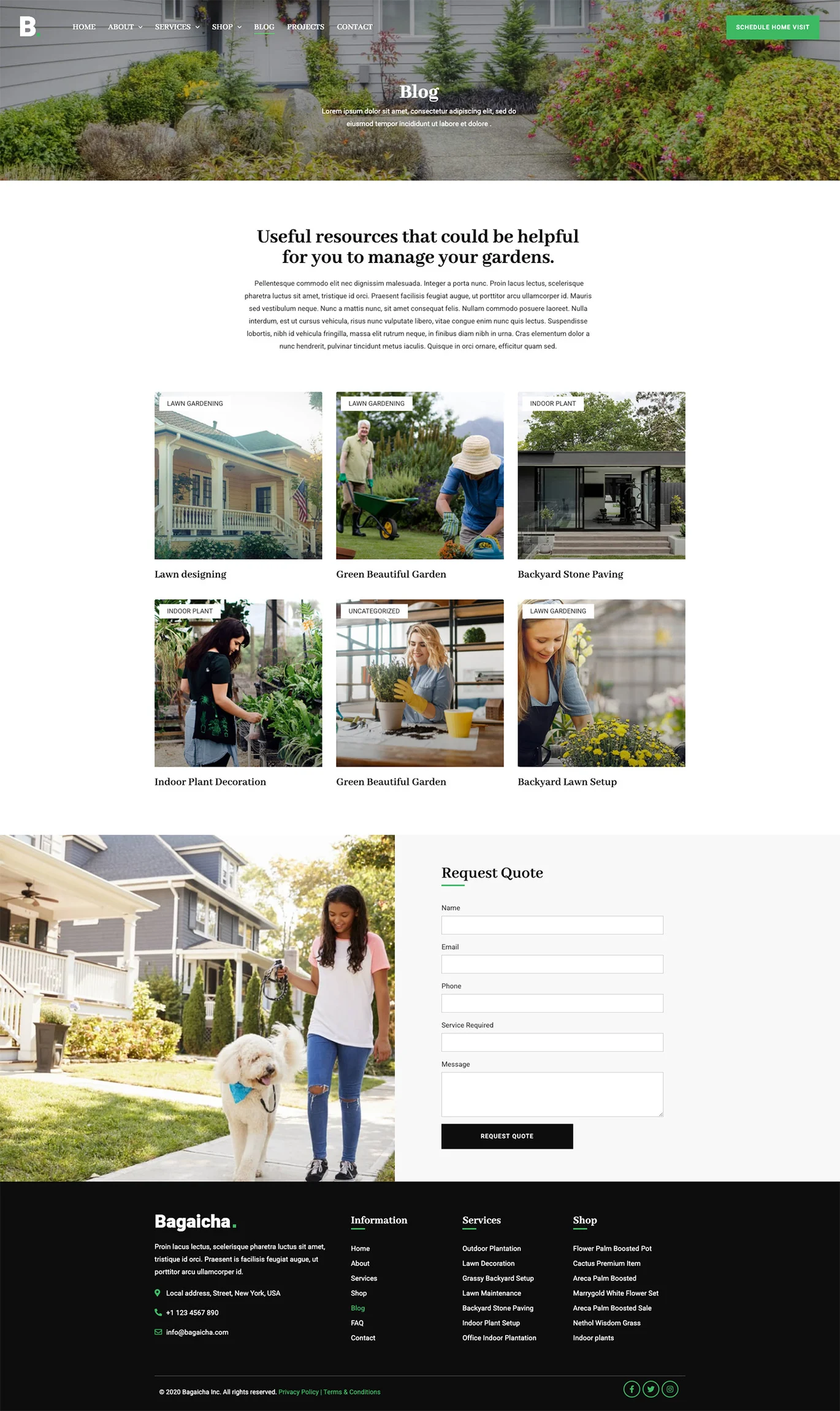 Image [3] - Bagaicha - Landscape & Gardening Elementor Template Kit - Photon Flux.com | Professional WordPress Repair Service, Global Reach, Fast Response