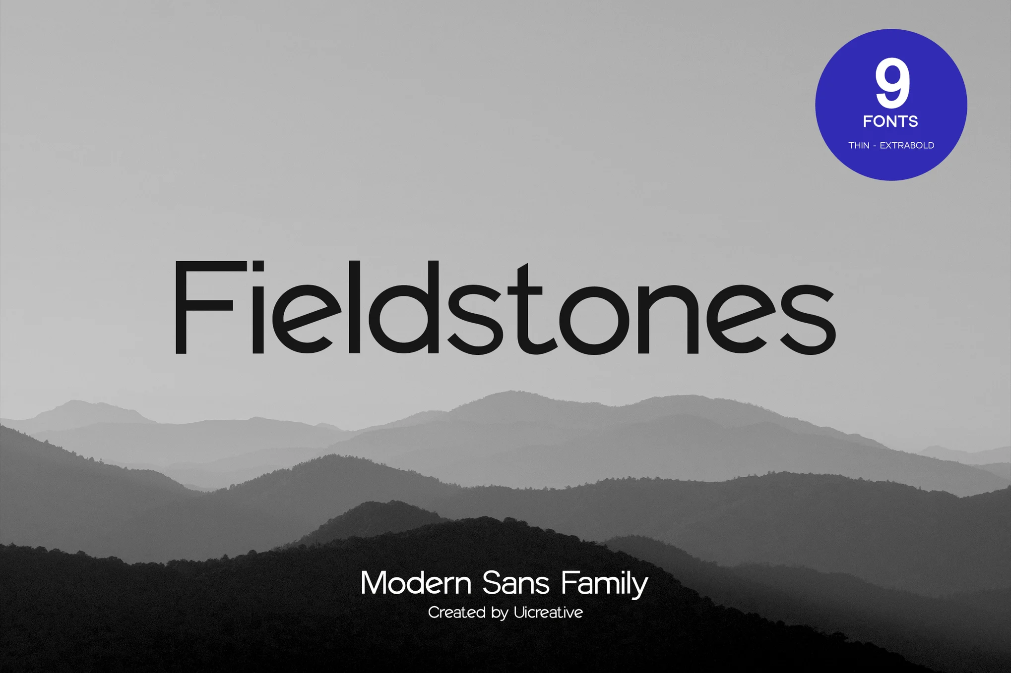 Fieldstones Modern Sans Serif 字体家族-光子波动网 | 专业WordPress修复服务,全球范围,快速响应