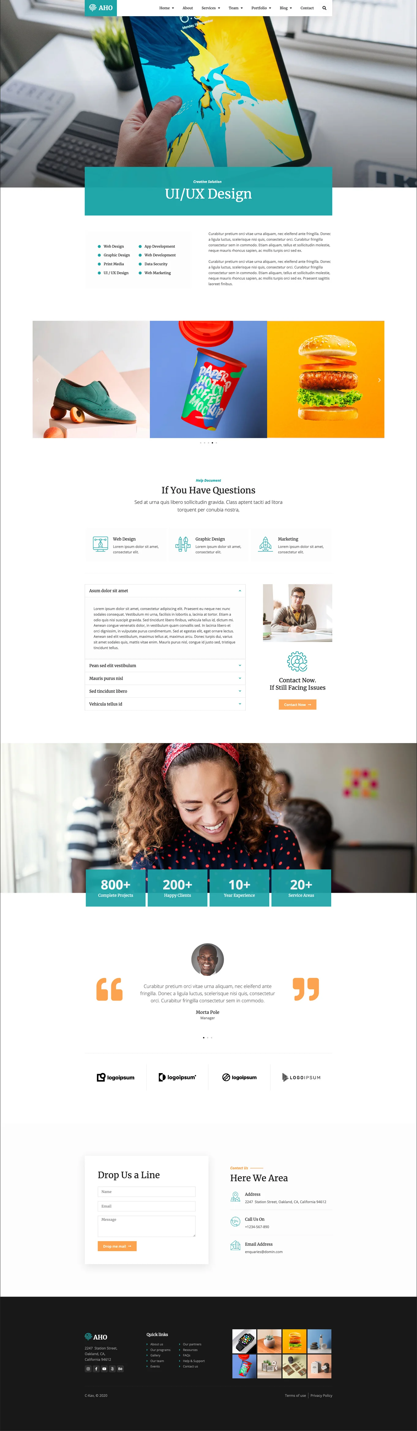 图片[3]-Aho – 代理与商业 Elementor 模板套件-光子波动网 | 专业WordPress修复服务，全球范围，快速响应