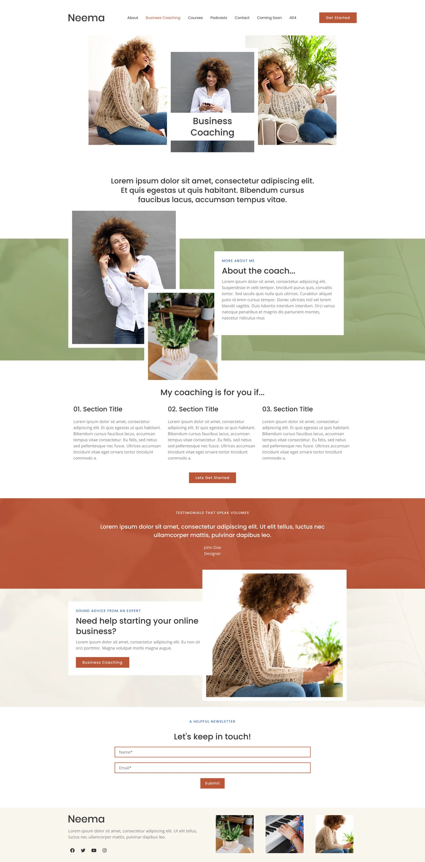 图片[3]-Neema – 商业教练 Elementor 模板套件-光子波动网 | 专业WordPress修复服务，全球范围，快速响应