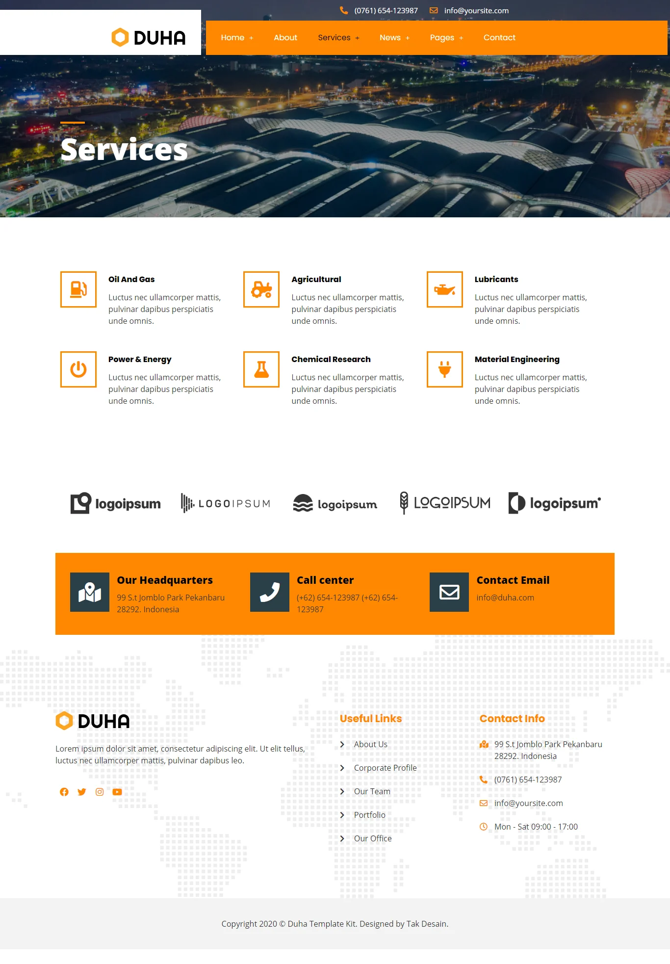画像[3] - Duha - Engineering & Industrial Elementor Template Suite - Photon Flux Network｜プロフェッショナルによるWordPress修理サービス。