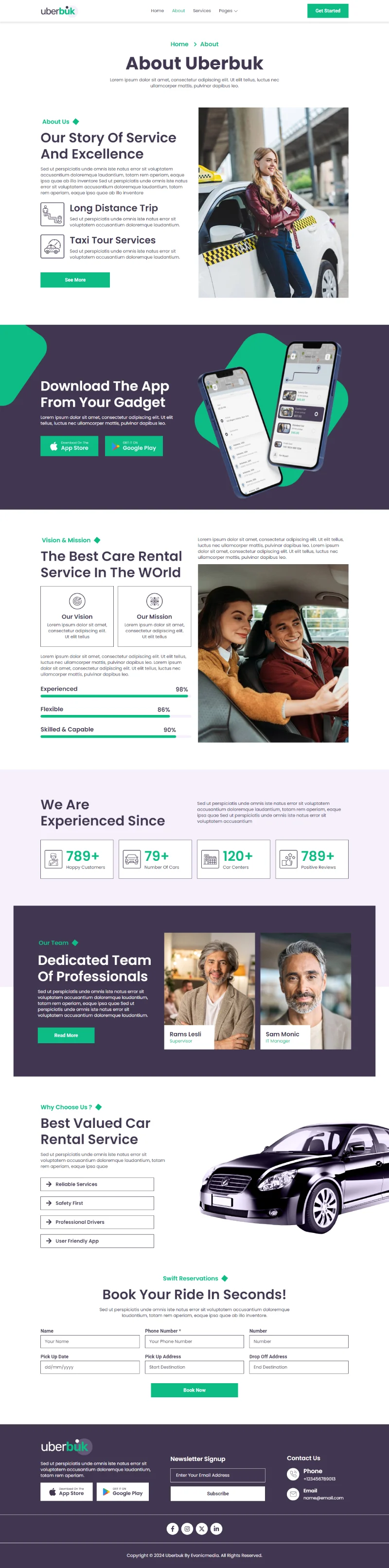 图片[1]-Uberbuk – 出租车公司与在线出租车服务 Elementor 模板套件-光子波动网 | 专业WordPress修复服务，全球范围，快速响应